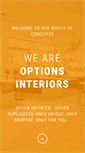 Mobile Screenshot of optionsinteriorsqatar.com